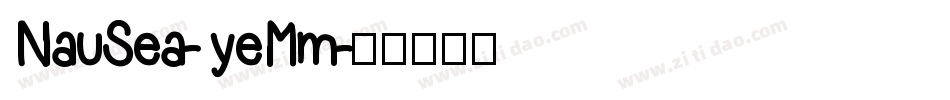 NauSea-yeMm字体转换