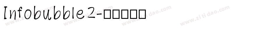 Infobubble2字体转换
