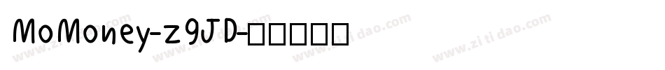 MoMoney-z9JD字体转换
