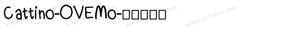 Cattino-OVEMo字体转换