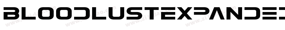 BloodlustExpanded-Ao5m字体转换 BloodlustExpanded-Ao5m字体转换