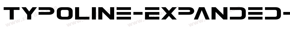 Typoline-Expanded字体转换