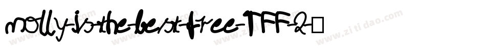molly-is-the-best-free-TFF-2字体转换