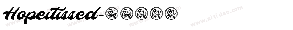 Hopeitissed字体转换