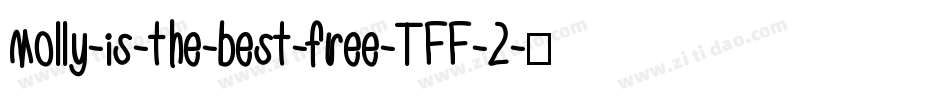 molly-is-the-best-free-TFF-2字体转换