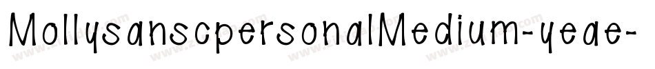MollysanscpersonalMedium-yeae字体转换