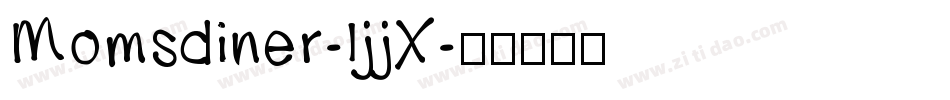 Momsdiner-ljjX字体转换