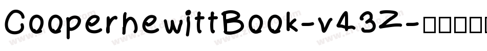 CooperhewittBook-v43Z字体转换