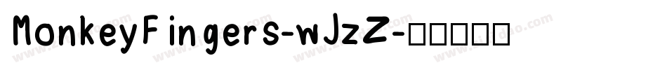 MonkeyFingers-wJzZ字体转换