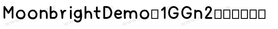 MoonbrightDemo-1GGn2字体转换