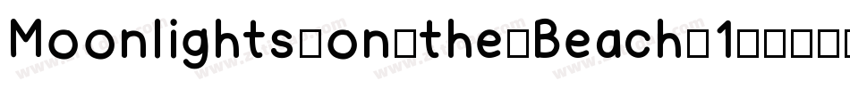 Moonlights-on-the-Beach-1字体转换