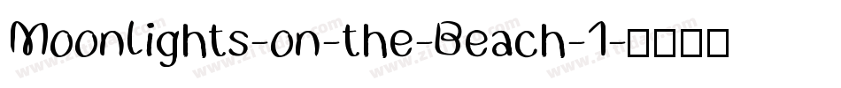 Moonlights-on-the-Beach-1字体转换