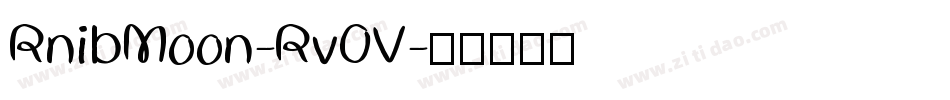RnibMoon-RvOV字体转换
