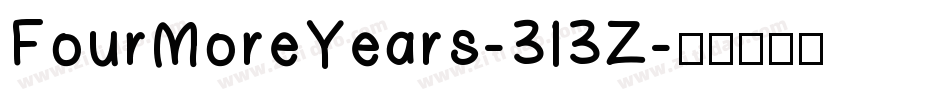 FourMoreYears-3l3Z字体转换
