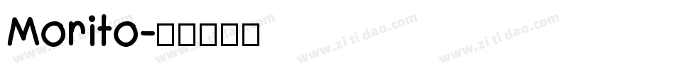 Morito字体转换