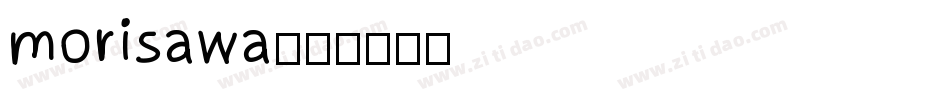 morisawa字体转换