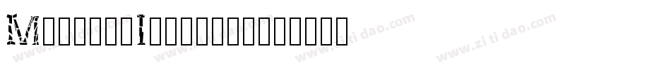 Mosaic_Initials字体转换