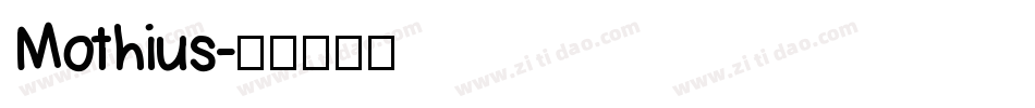 Mothius字体转换