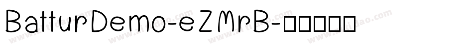 BatturDemo-eZMrB字体转换