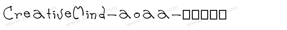 CreativeMind-aoaa字体转换