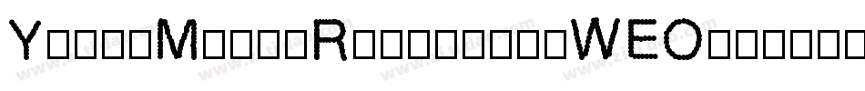 YummyMummyRotated-vWEO字体转换