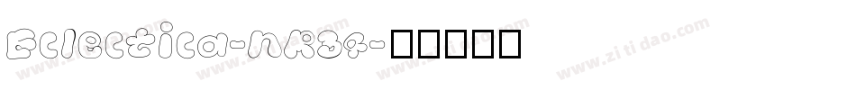 Eclectica-nR34字体转换