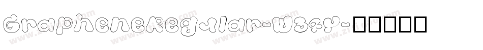 GrapheneRegular-W34Y字体转换