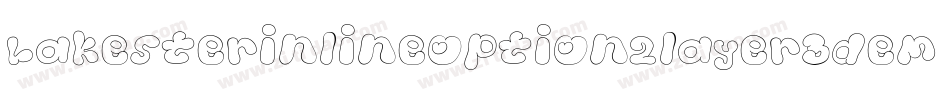 Lakesterinlineoption2layer3demo-1m34字体转换