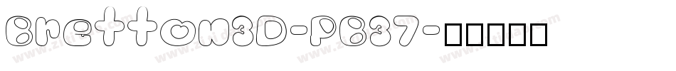 Bretton3D-PB37字体转换