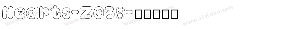 Hearts-ZO38字体转换