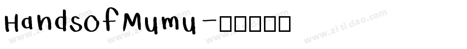 HandsOfMumu字体转换