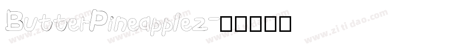 ButterPineapple2字体转换