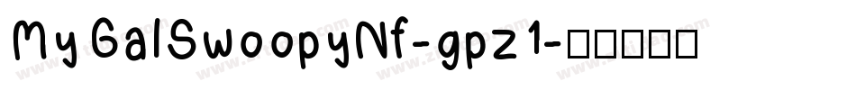 MyGalSwoopyNf-gpz1字体转换