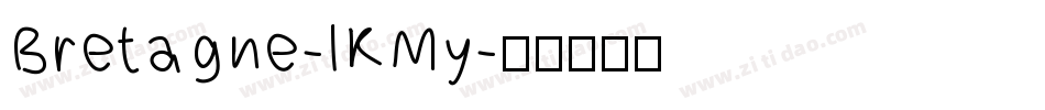 Bretagne-lKMy字体转换