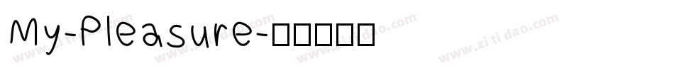 My-Pleasure字体转换