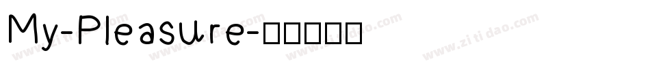 My-Pleasure字体转换