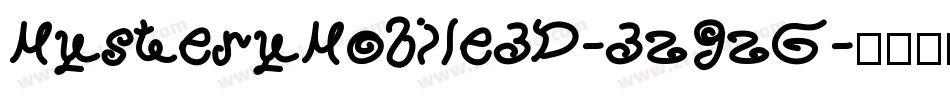 MysteryMobile3D-3z9zG字体转换