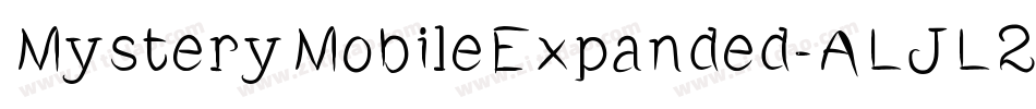 MysteryMobileExpanded-ALJL2字体转换