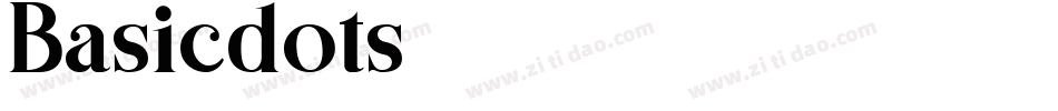 Basicdots字体转换