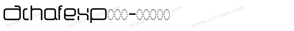 Achafexp转换器字体转换