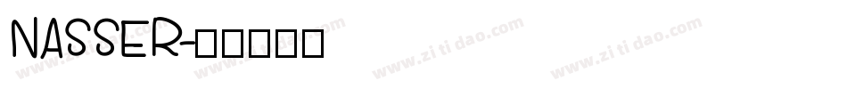 NASSER字体转换