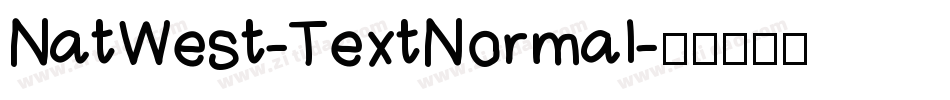 NatWest-TextNormal字体转换
