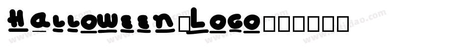 Halloween-Logo字体转换