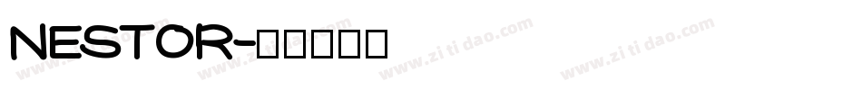 Nestor字体转换