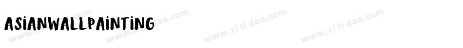 AsianWallpainting字体转换