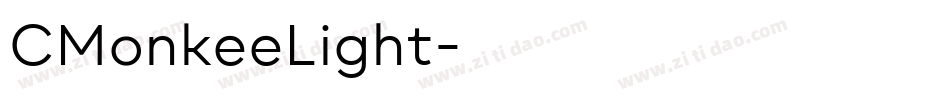 CMonkeeLight字体转换