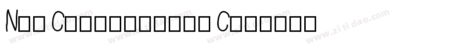 NewCaledonia-SC字体转换
