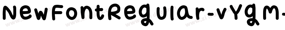 NewFontRegular-vYgM字体转换
