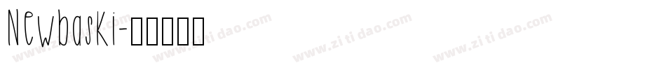 Newbaski字体转换