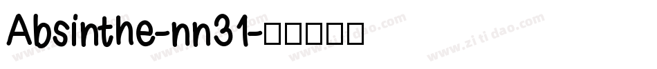 Absinthe-nn31字体转换